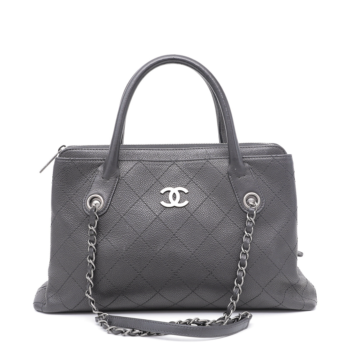 Chanel Black Urban Shopping Tote Small Bag