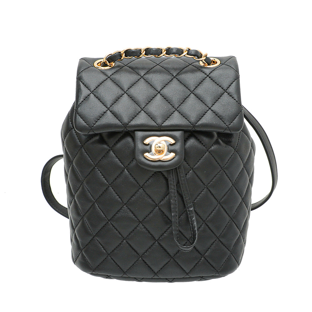 Chanel Black Urban Spirit BackPack Bag-Chanel-THE CLOSET