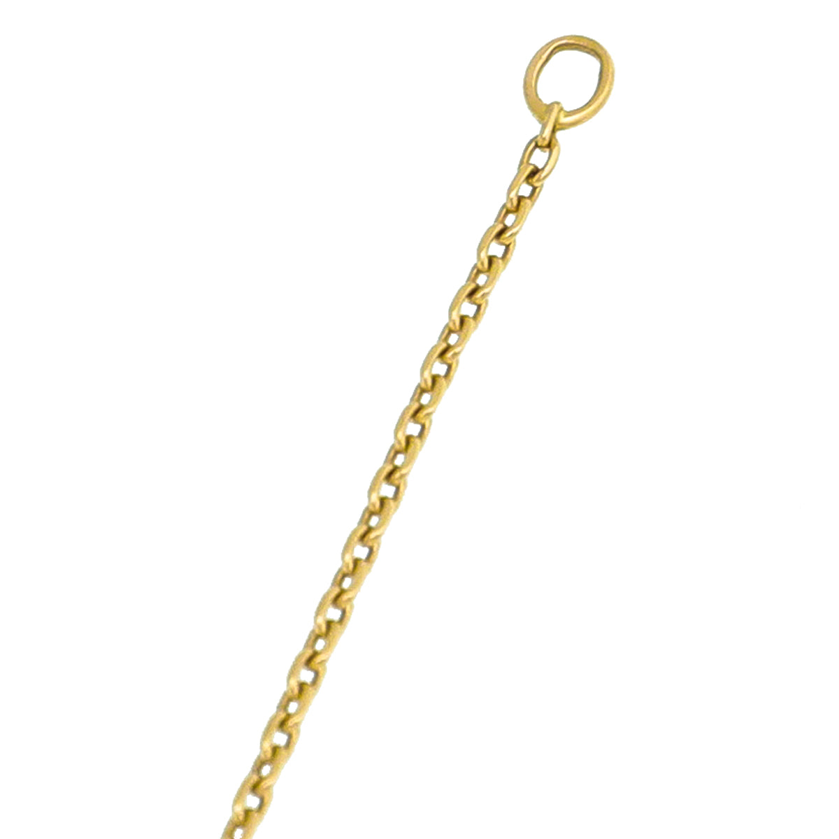 Chopard 18K Yellow Gold Diamond Happy Heart Ankle Bracelet-Chopard-THE CLOSET