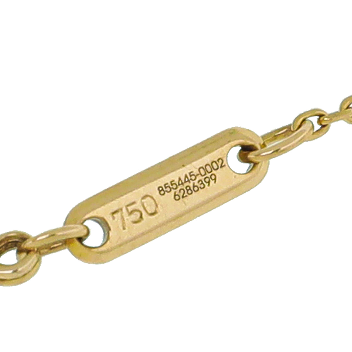 Chopard 18K Yellow Gold Diamond Happy Heart Ankle Bracelet-Chopard-THE CLOSET