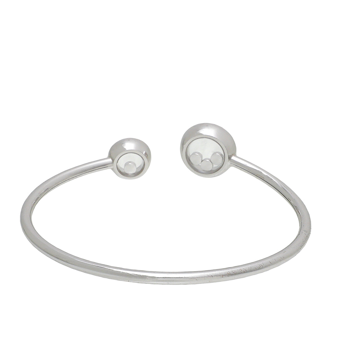 Chopard 18K White Gold Diamonds Happy Icons Bracelet-Chopard-THE CLOSET