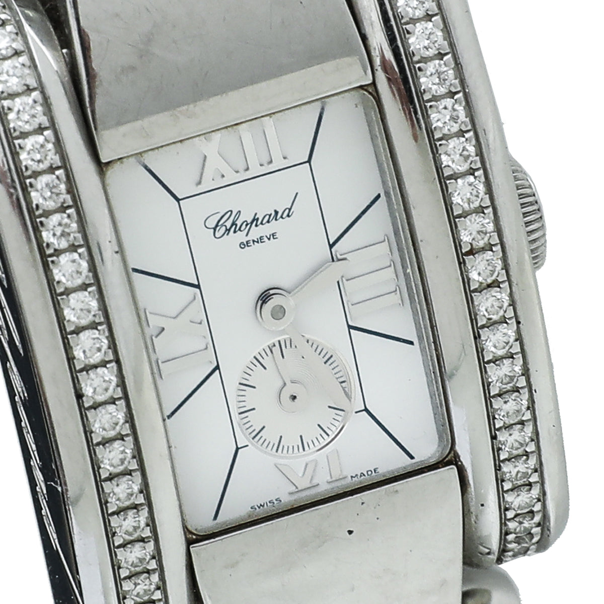 Chopard Stainless Steel Diamond La Strada Watch-Chopard-THE CLOSET