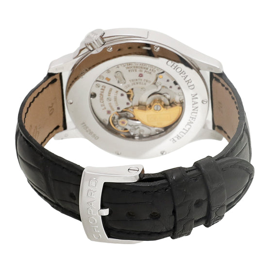 Chopard 18K White Gold Manufacture LUC Twist Watch