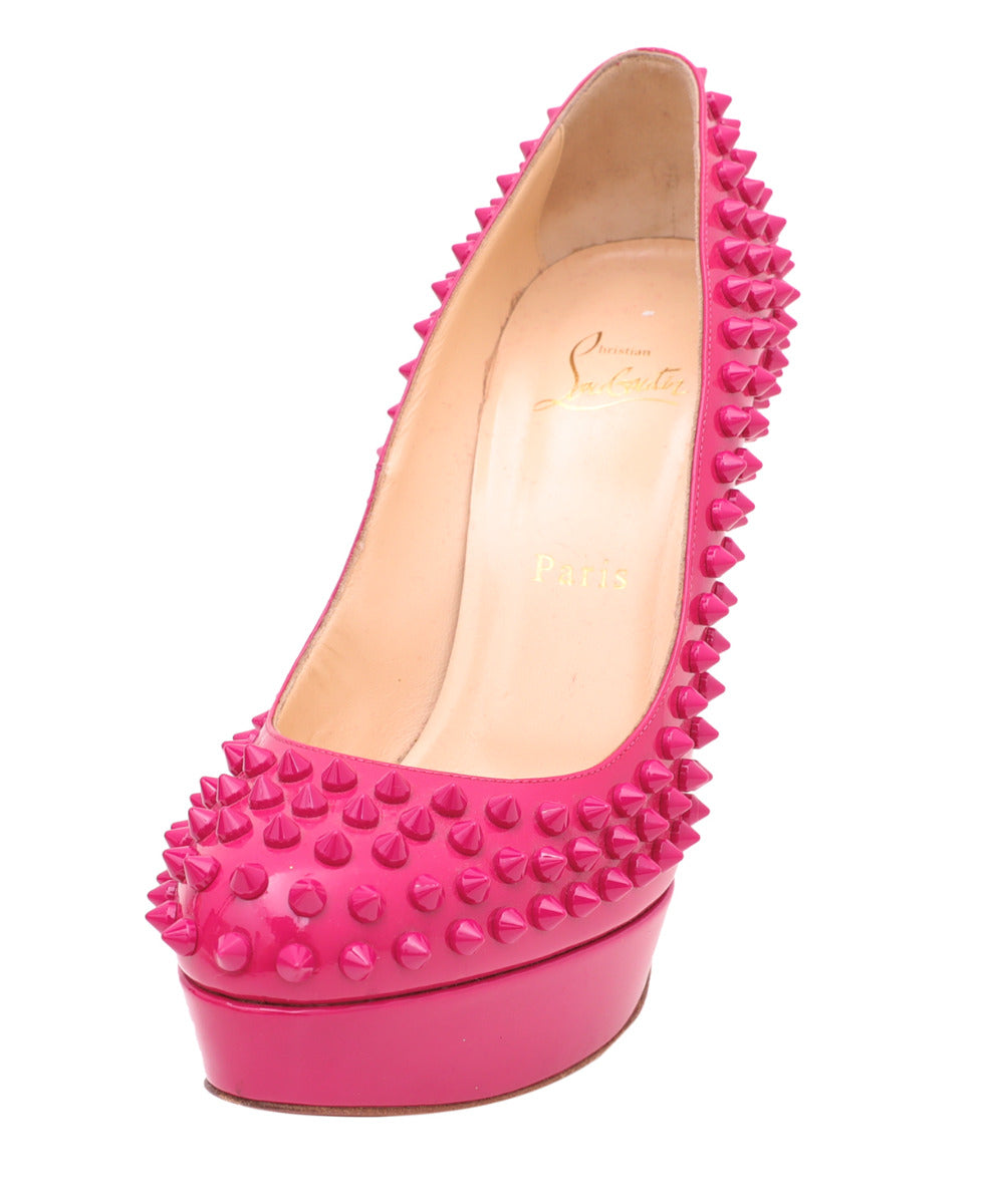 Christian Louboutin Pink Alti Spike Pump 38-Christian Louboutin-THE CLOSET