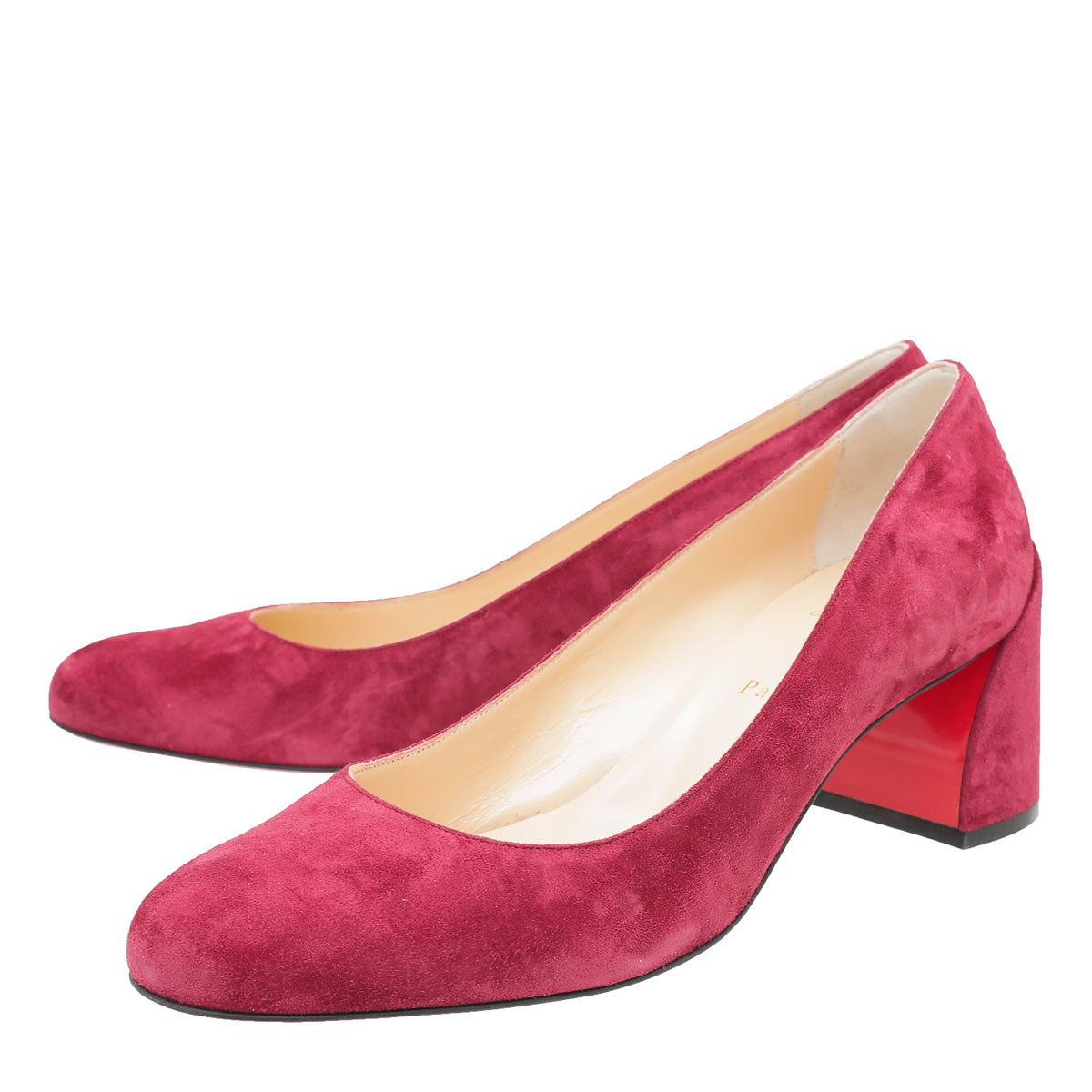 Christian Louboutin Boysenberry Violet Suede Miss Sab Pumps 41-Christian Louboutin-THE CLOSET