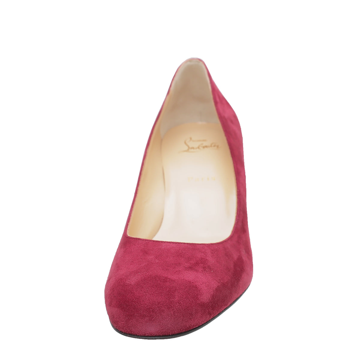 Christian Louboutin Boysenberry Violet Suede Miss Sab Pumps 41-Christian Louboutin-THE CLOSET