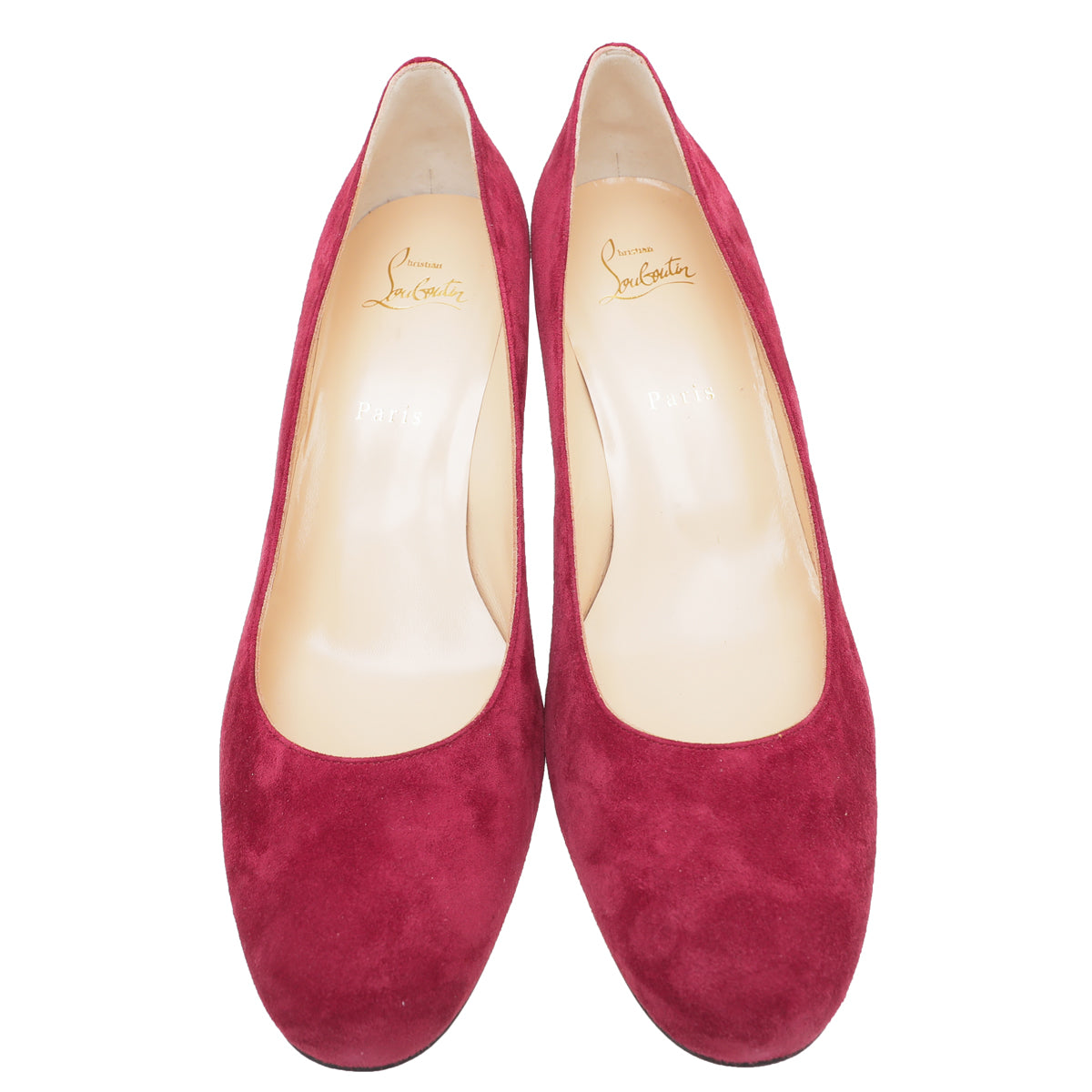 Christian Louboutin Boysenberry Violet Suede Miss Sab Pumps 41-Christian Louboutin-THE CLOSET