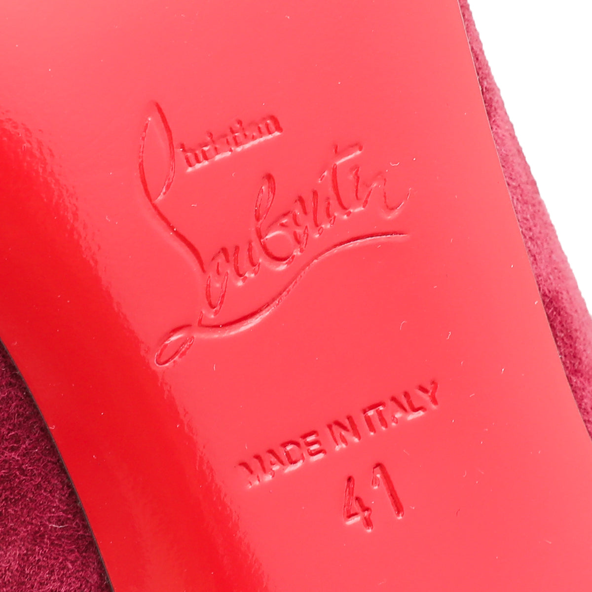 Christian Louboutin Boysenberry Violet Suede Miss Sab Pumps 41-Christian Louboutin-THE CLOSET