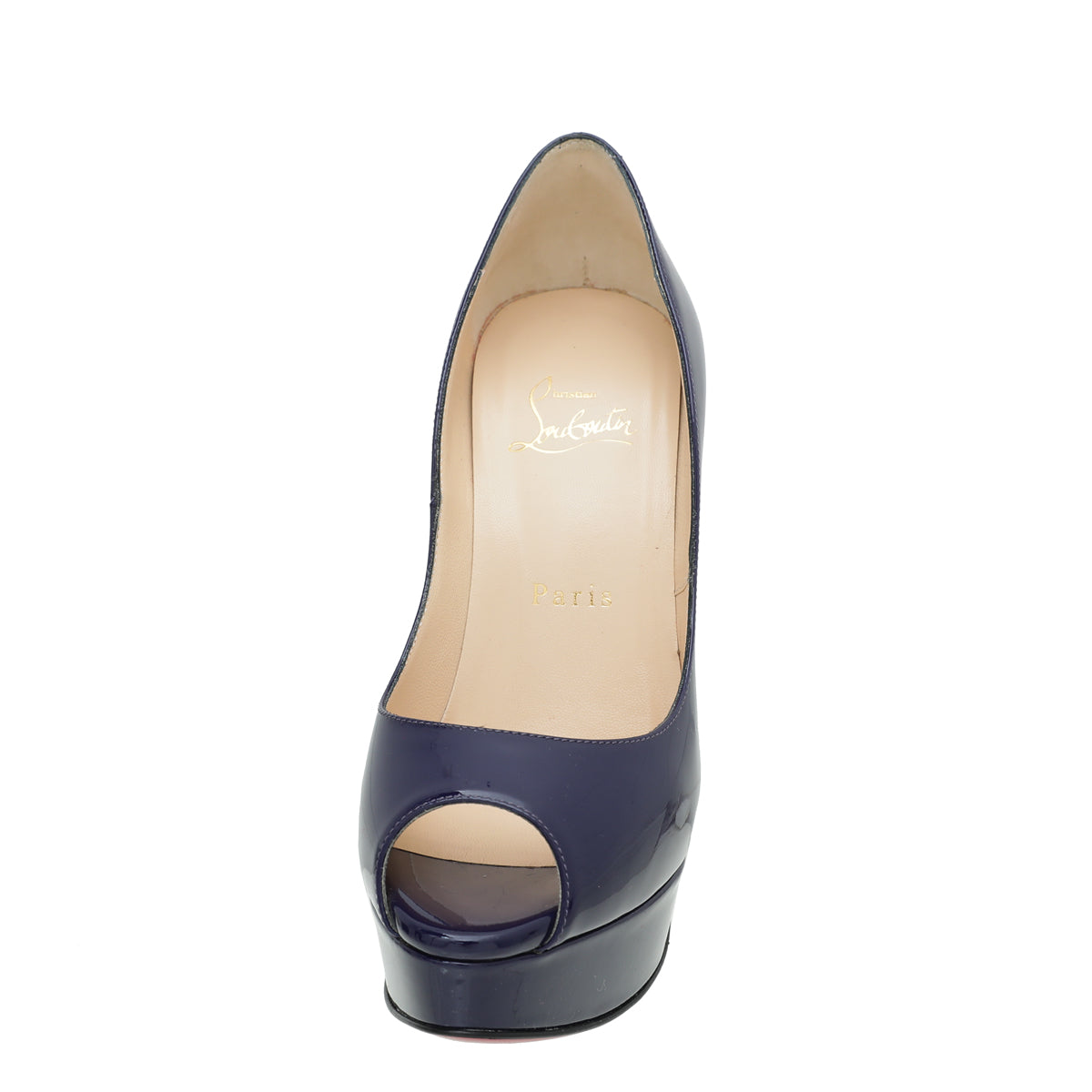 Christian Louboutin Purple Pop Lady Peep 150 Pumps 36-Christian Louboutin-THE CLOSET