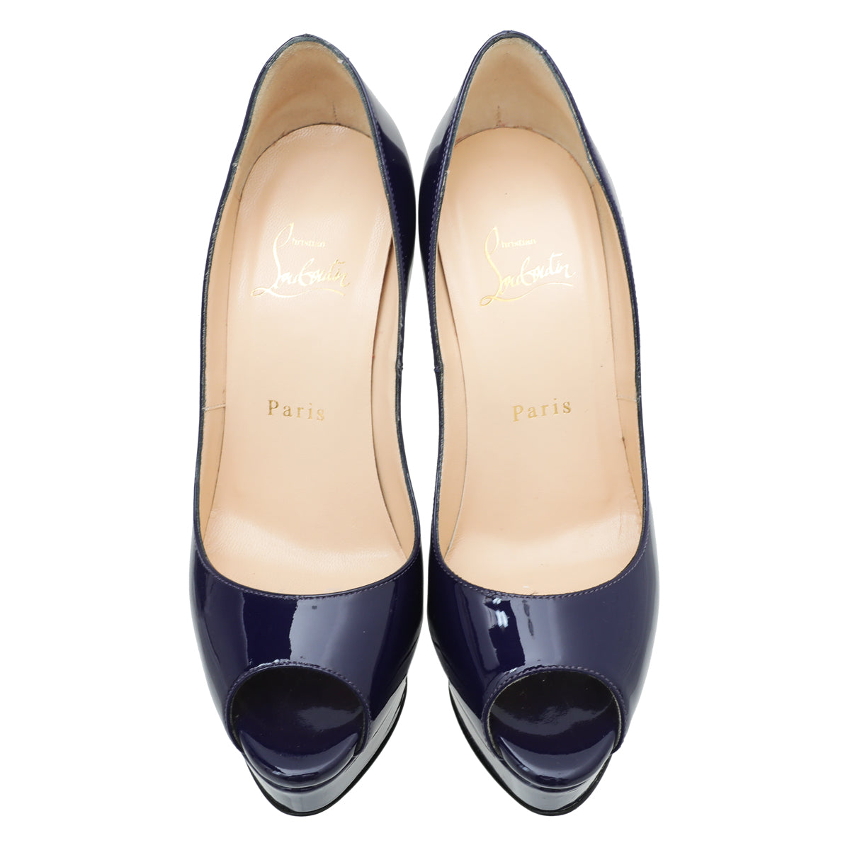 Christian Louboutin Purple Pop Lady Peep 150 Pumps 36-Christian Louboutin-THE CLOSET