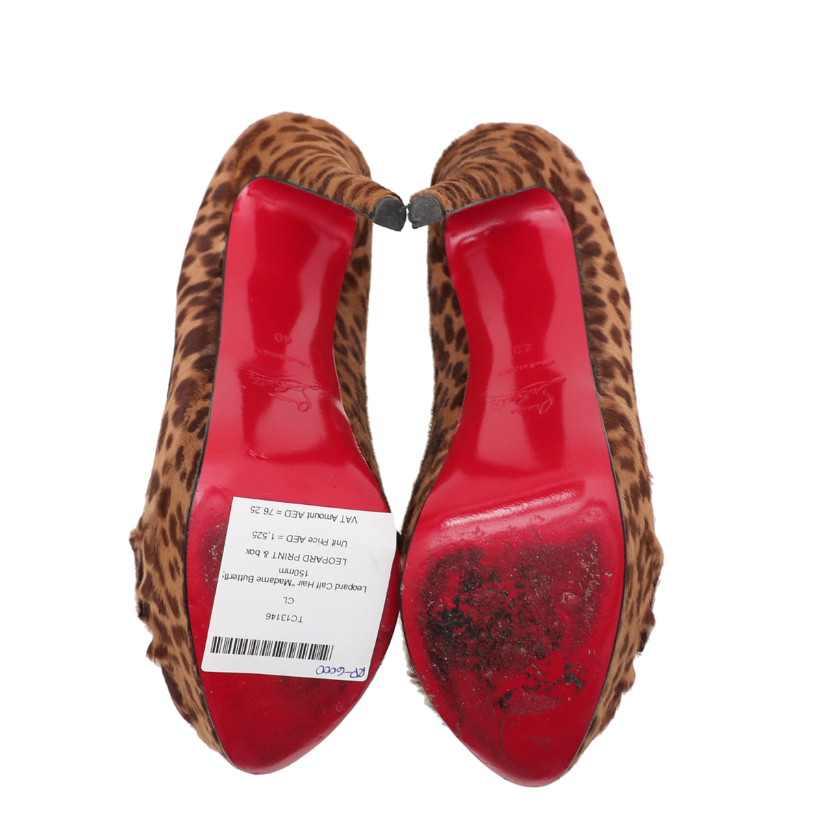 Christian Louboutin Leopard Calf Hair Madame Butterfly Pump 40-Christian Louboutin-THE CLOSET