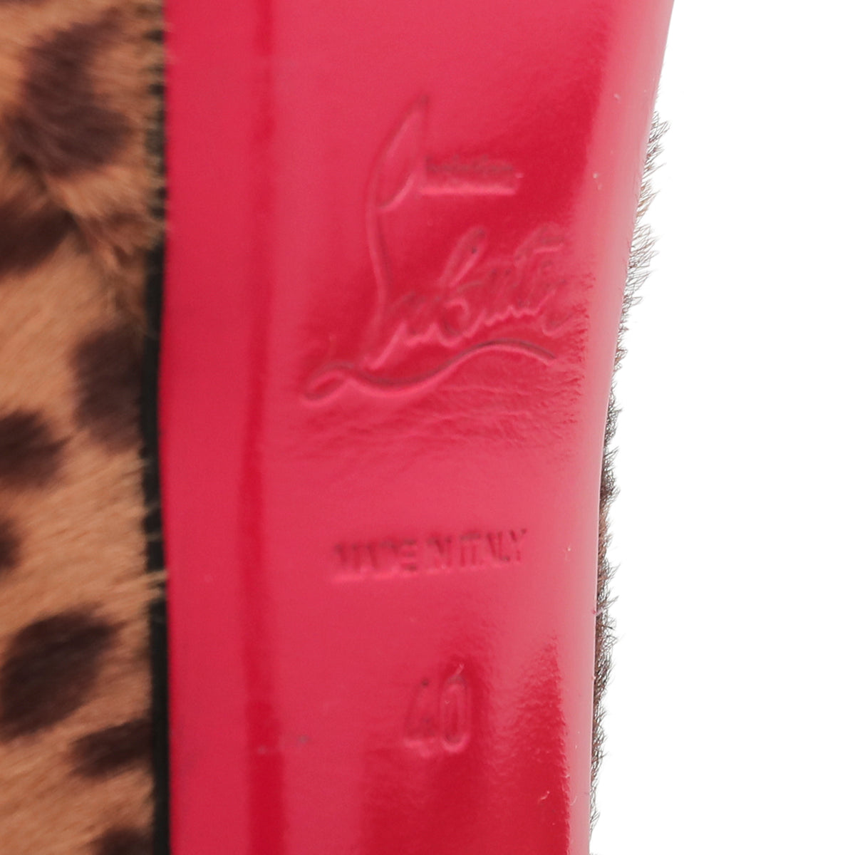 Christian Louboutin Leopard Calf Hair Madame Butterfly Pump 40-Christian Louboutin-THE CLOSET