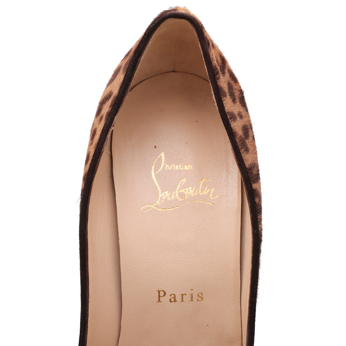 Christian Louboutin Leopard Calf Hair Madame Butterfly Pump 40-Christian Louboutin-THE CLOSET