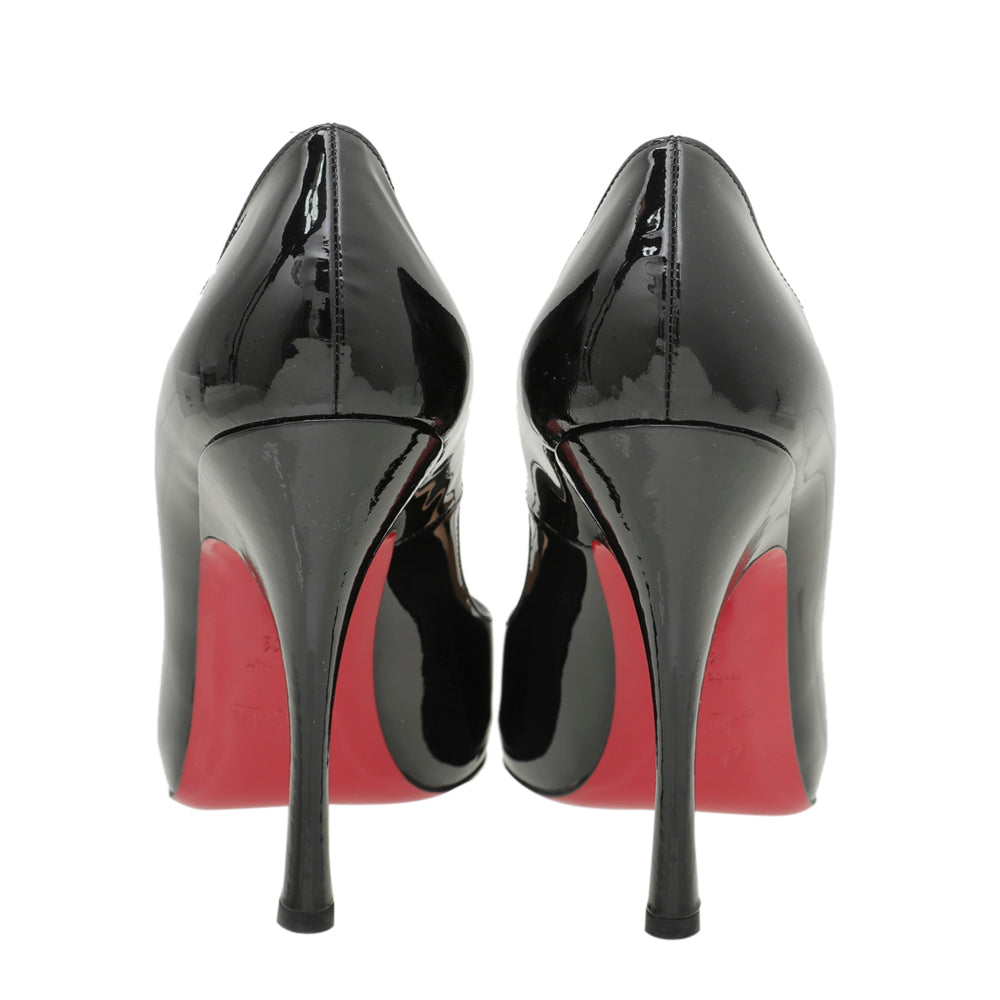 Christian Louboutin Black Maryl 120 Pumps 40.5-Christian Louboutin-THE CLOSET