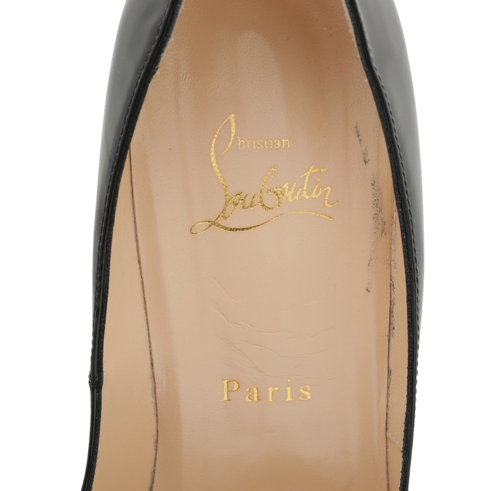 Christian Louboutin Black Maryl 120 Pumps 40.5-Christian Louboutin-THE CLOSET