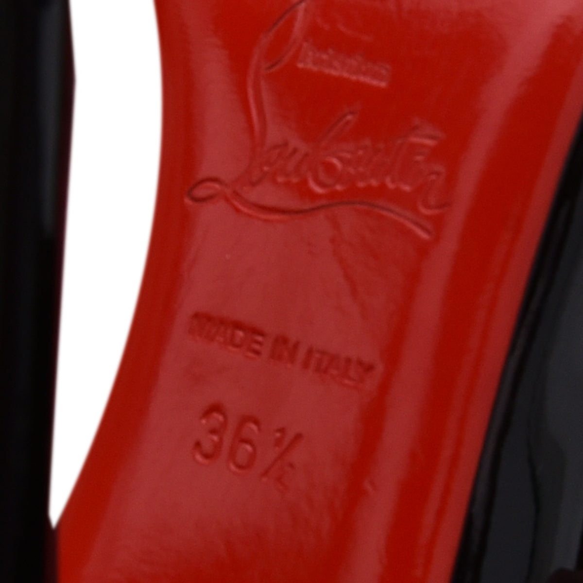 Christian Louboutin Bicolor Miss Rigidaine PVC Pump 36.5-Christian Louboutin-THE CLOSET