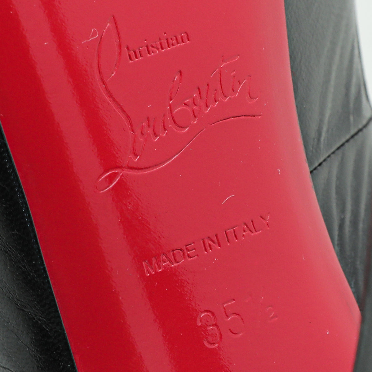 Christian Louboutin Black No Prive Slingback 35.5-Christian Louboutin-THE CLOSET