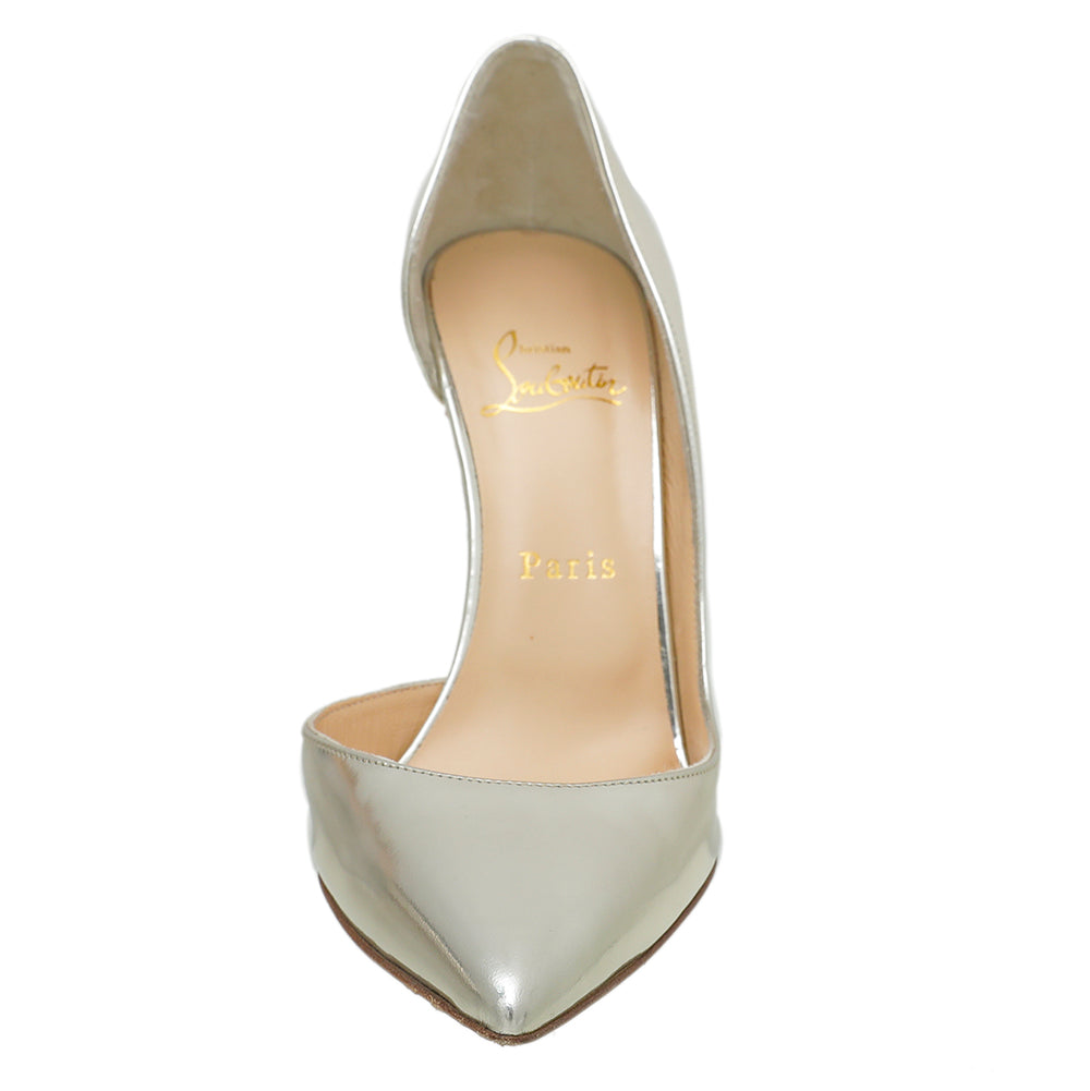 Christian Louboutin Gold Iriza Pump 38.5-Christian Louboutin-THE CLOSET