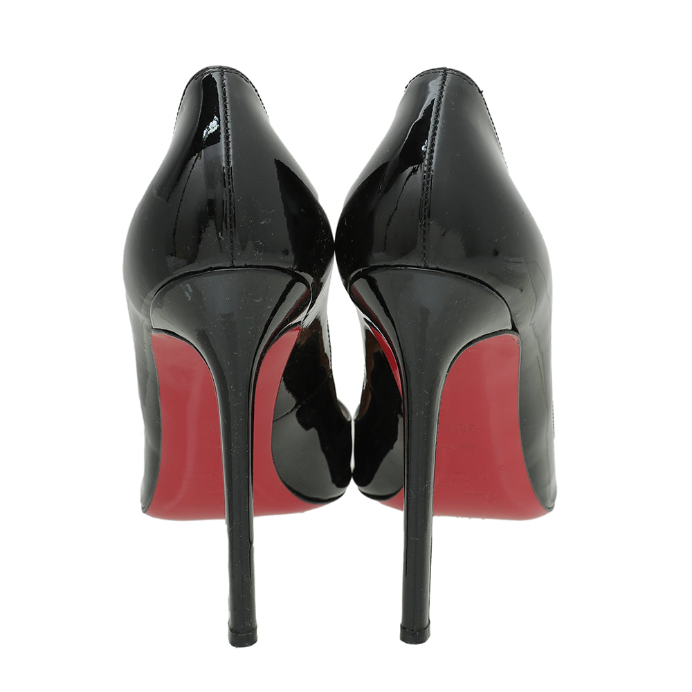 Christian Louboutin Black Pigalle 120 Pump 38.5 – THE CLOSET