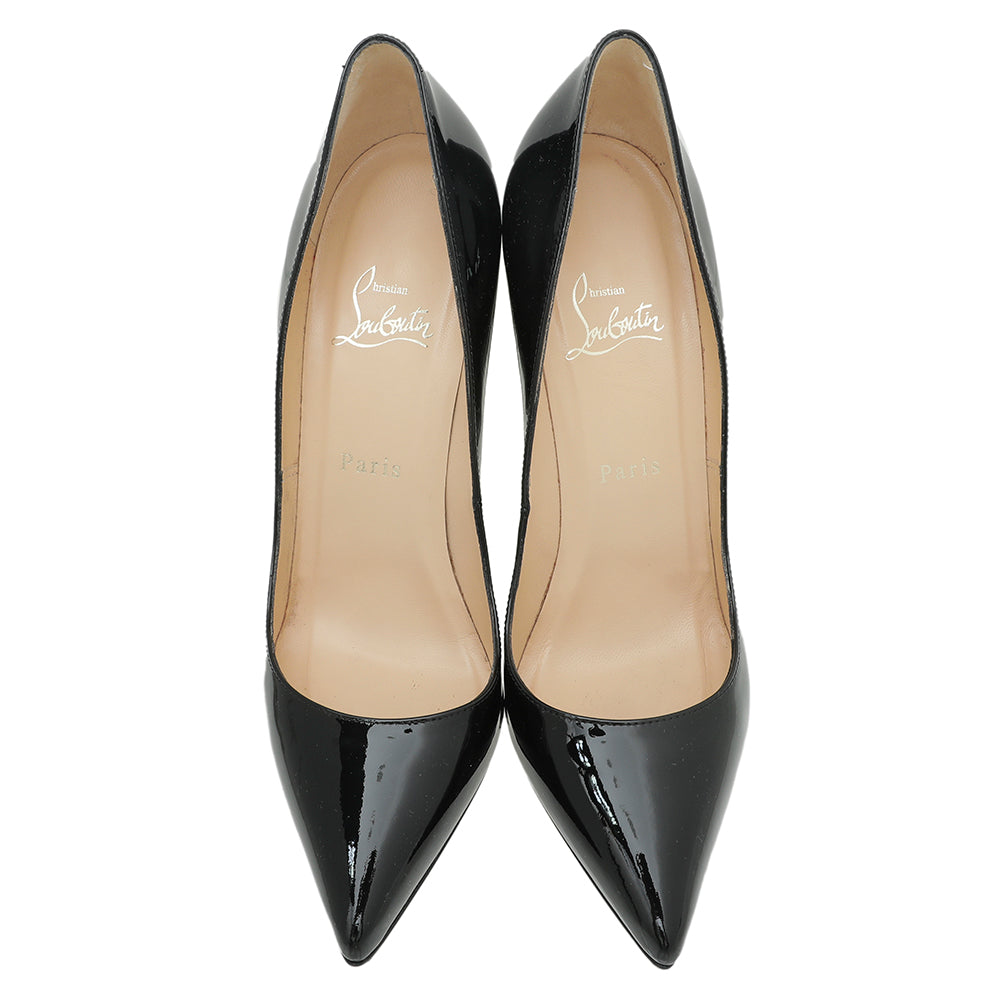 Christian Louboutin Black Pigalle 120 Pump 38.5-Christian Louboutin-THE CLOSET