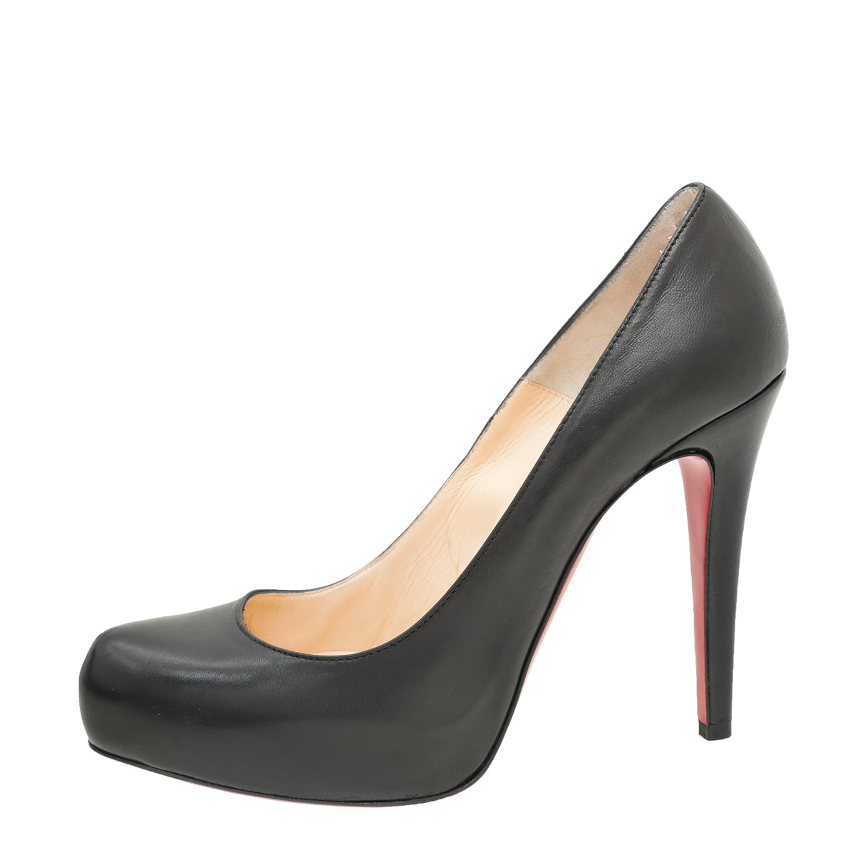 Christian Louboutin Black Rolando 120 Pumps 38-Christian Louboutin-THE CLOSET