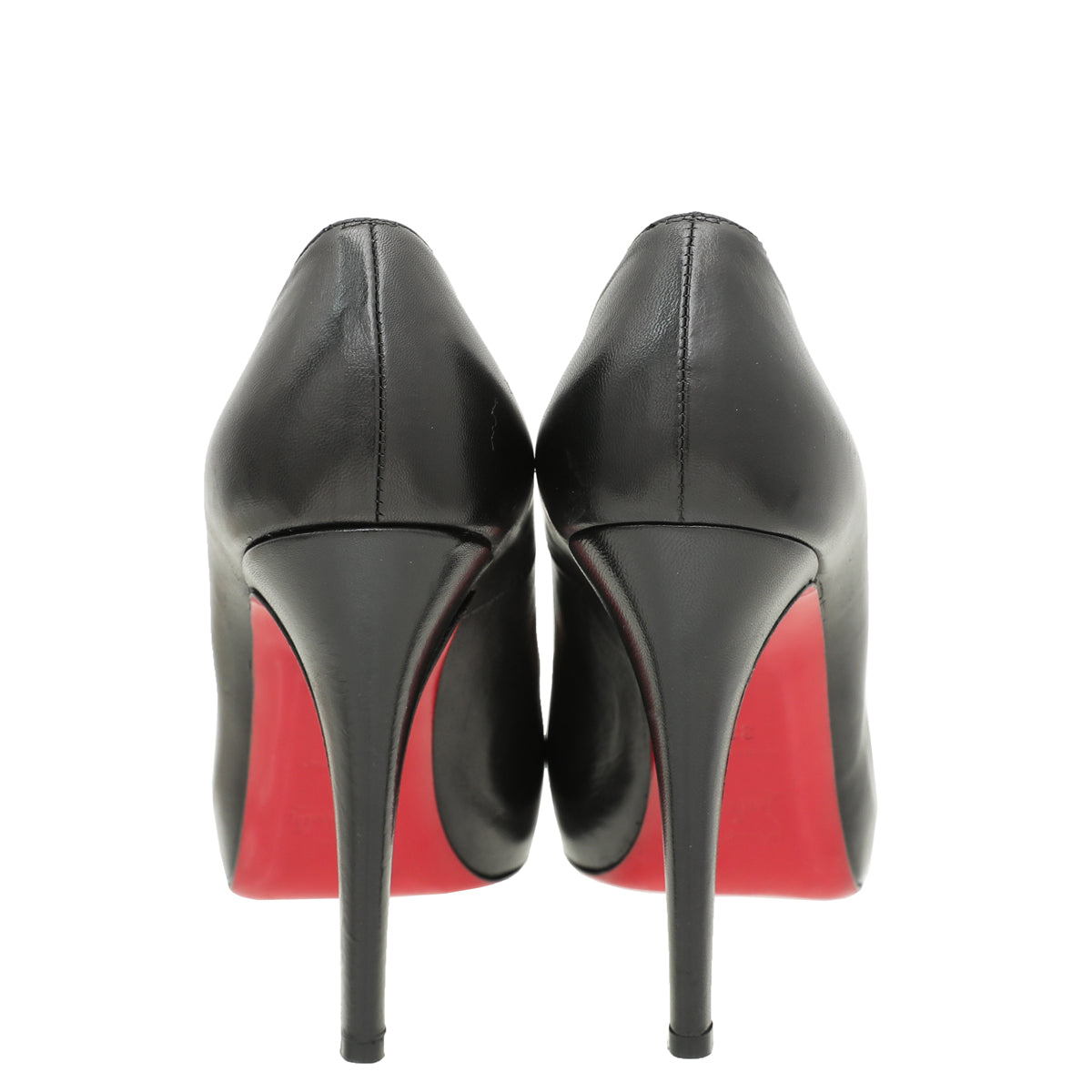 Christian Louboutin Black Rolando 120 Pumps 38-Christian Louboutin-THE CLOSET