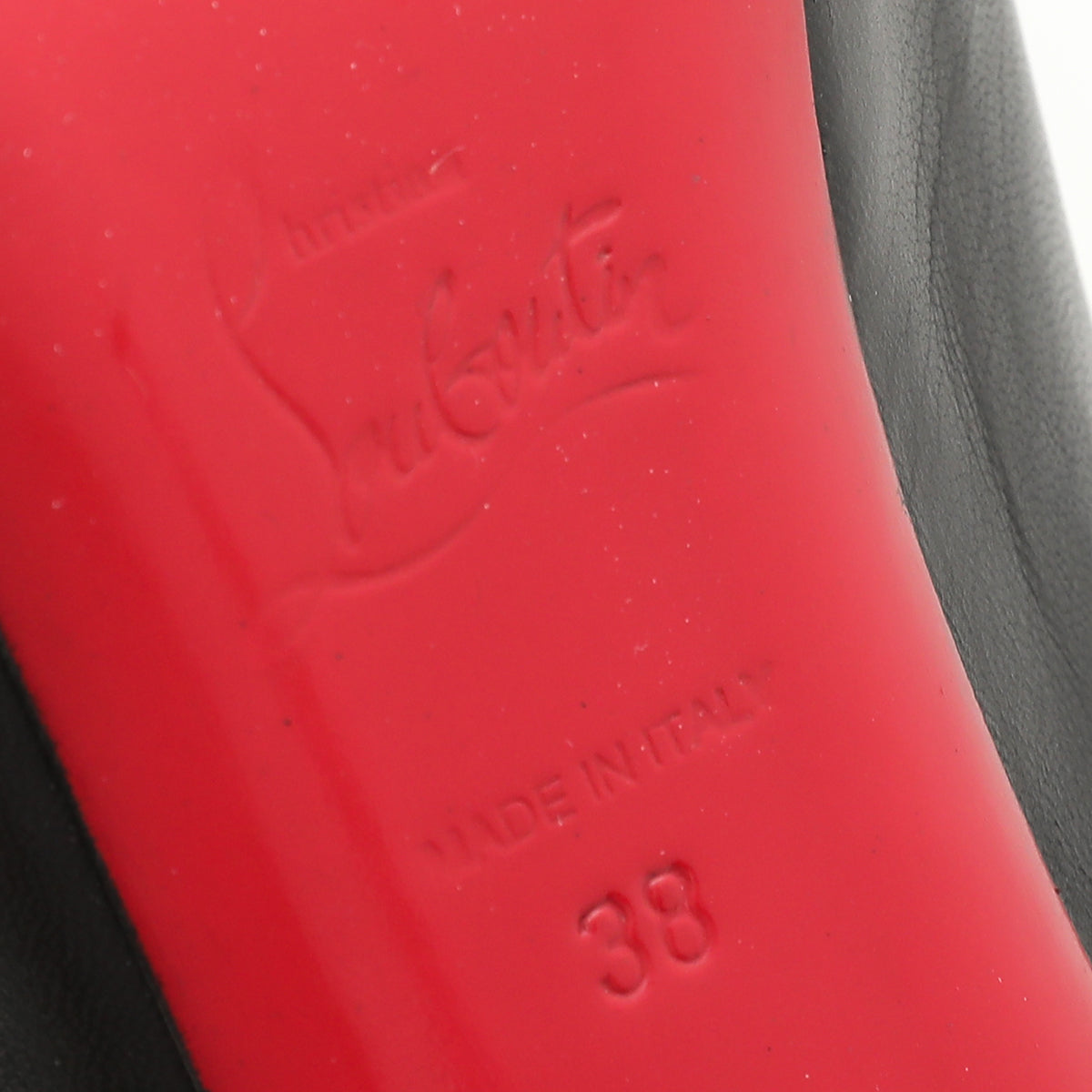 Christian Louboutin Black Rolando 120 Pumps 38-Christian Louboutin-THE CLOSET