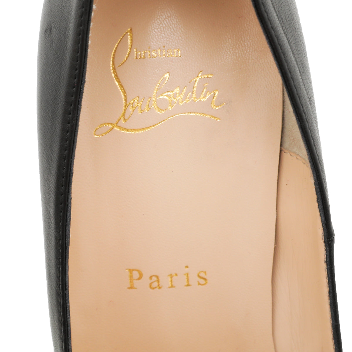 Christian Louboutin Black Rolando 120 Pumps 38-Christian Louboutin-THE CLOSET