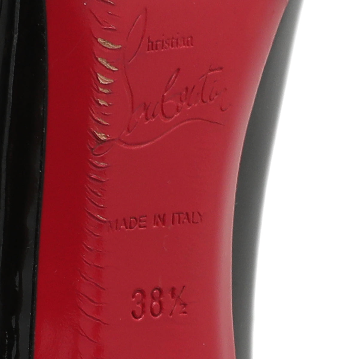 Christian Louboutin Black Simple 100 Pumps 38.5-Christian Louboutin-THE CLOSET