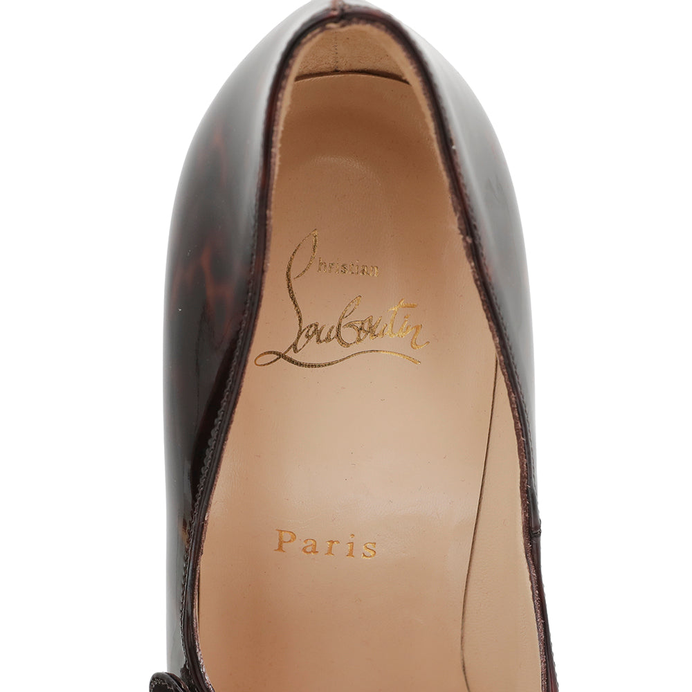 Christian Louboutin Tortoise Relika 140 Pumps 40-Christian Louboutin-THE CLOSET