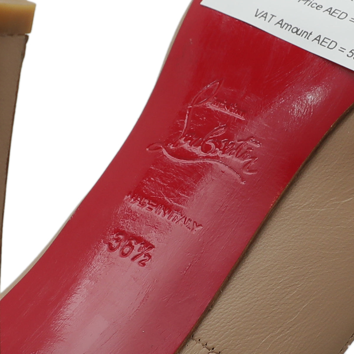 Christian Louboutin Nude Very Prive 100 Pumps 36.5-Christian Louboutin-THE CLOSET