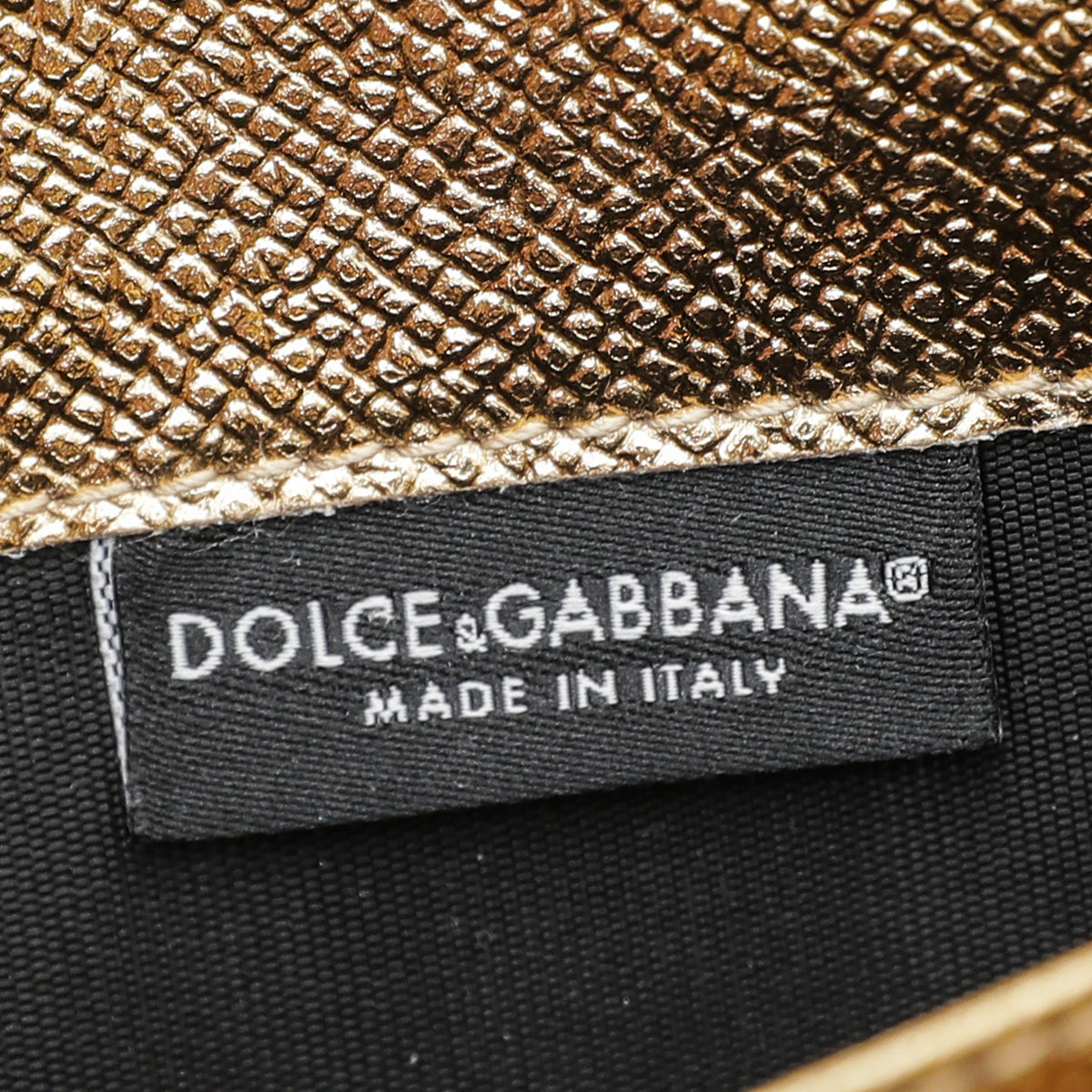 Dolce & Gabbana Metallic Gold Angel Chain Clutch Bag-Christian Dior-THE CLOSET