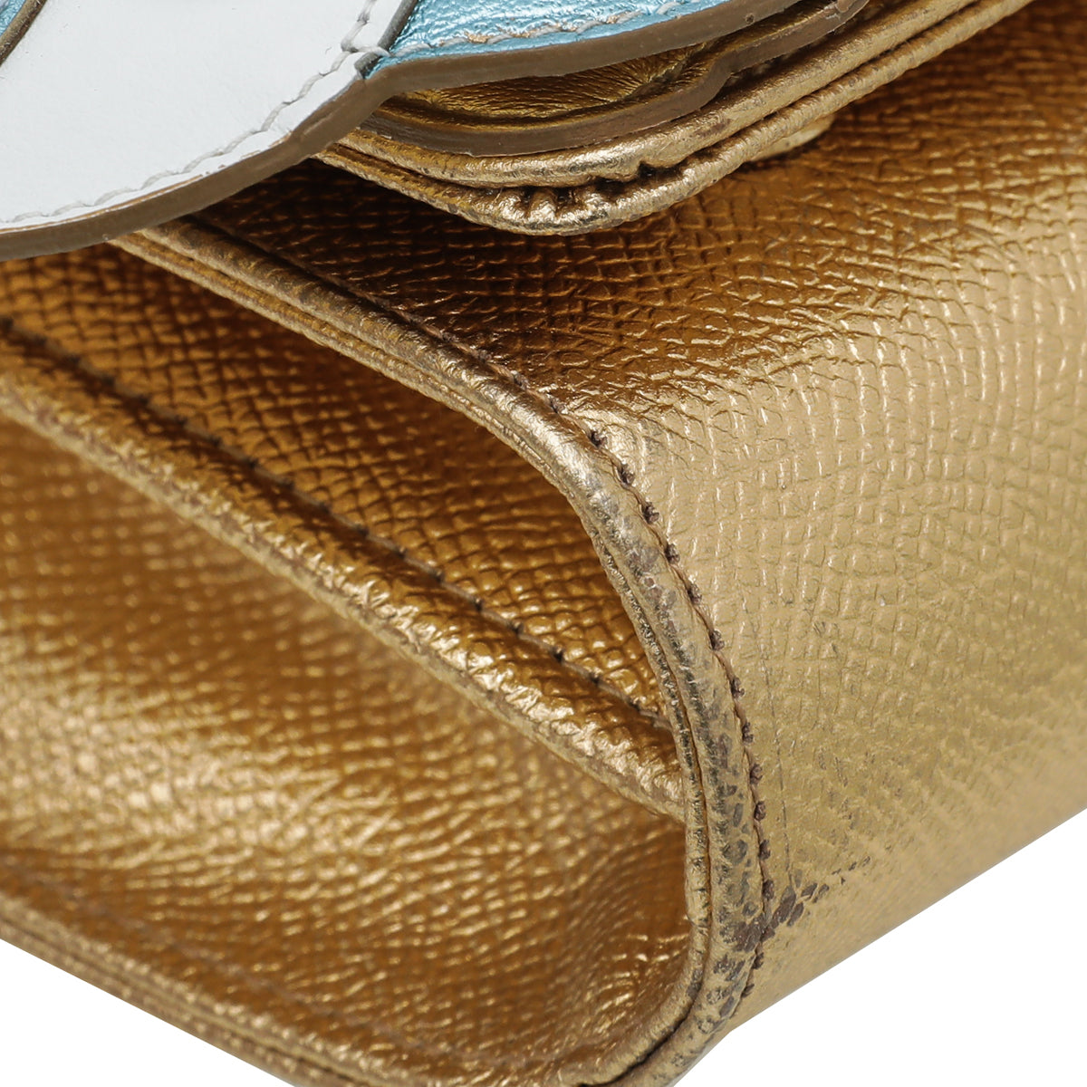 Dolce & Gabbana Metallic Gold Angel Chain Clutch Bag-Christian Dior-THE CLOSET