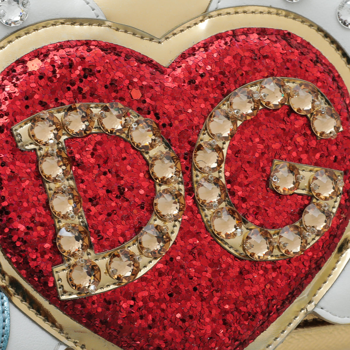 Dolce & Gabbana Metallic Gold Angel Chain Clutch Bag-Christian Dior-THE CLOSET