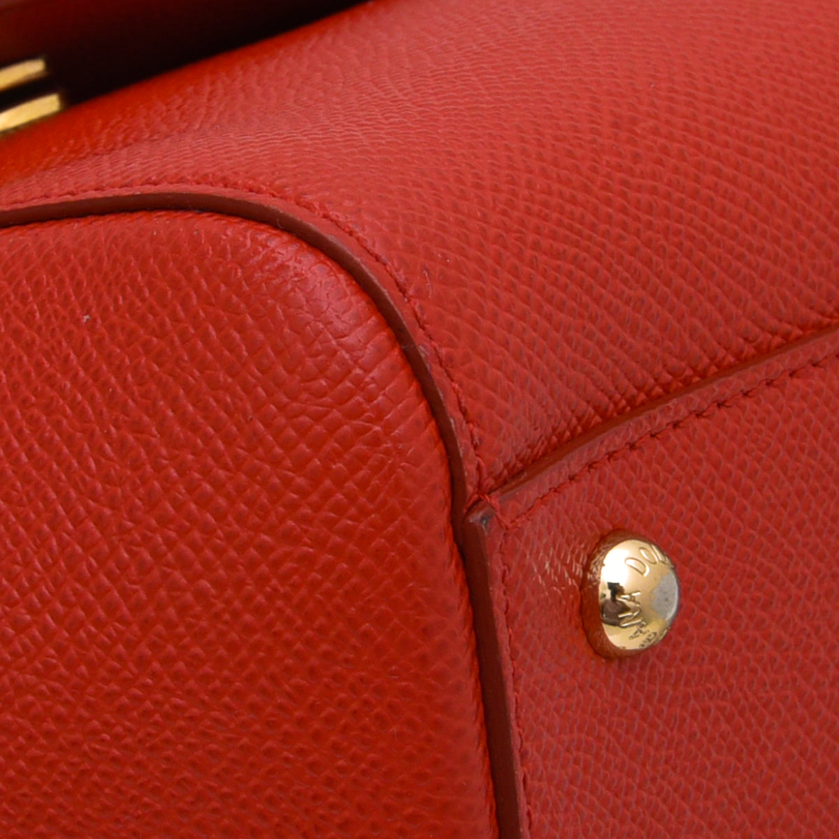 Dolce & Gabbana Red #DG Family Sicily Medium Bag-Dolce & Gabbana-THE CLOSET