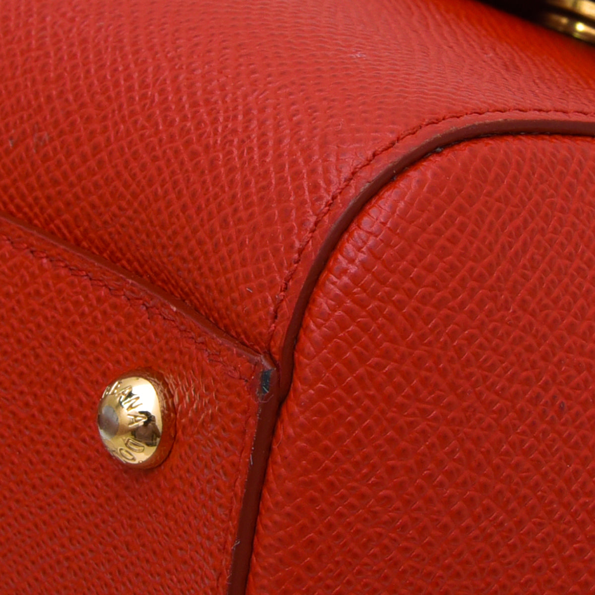 Dolce & Gabbana Red #DG Family Sicily Medium Bag-Dolce & Gabbana-THE CLOSET