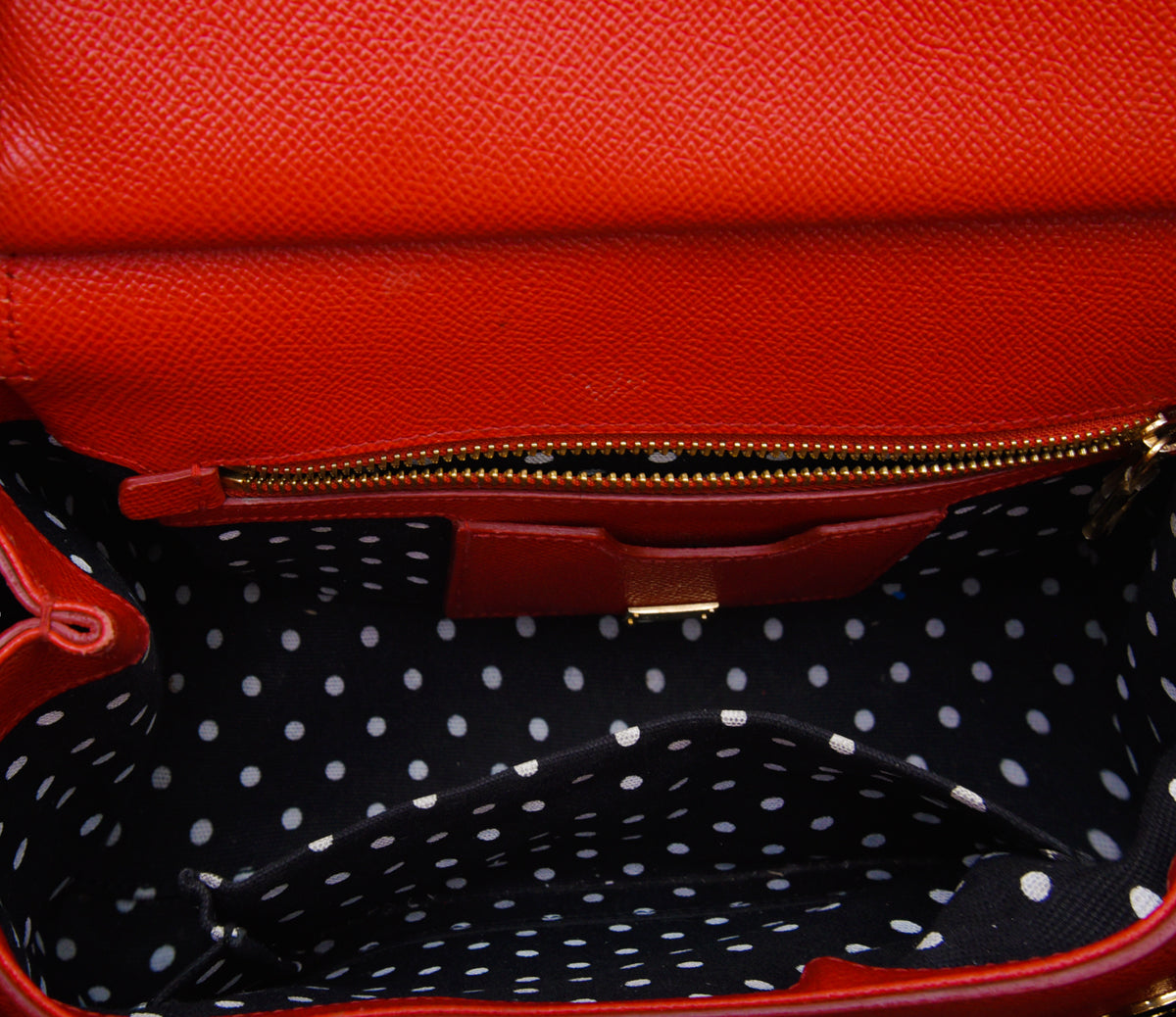Dolce & Gabbana Red #DG Family Sicily Medium Bag-Dolce & Gabbana-THE CLOSET