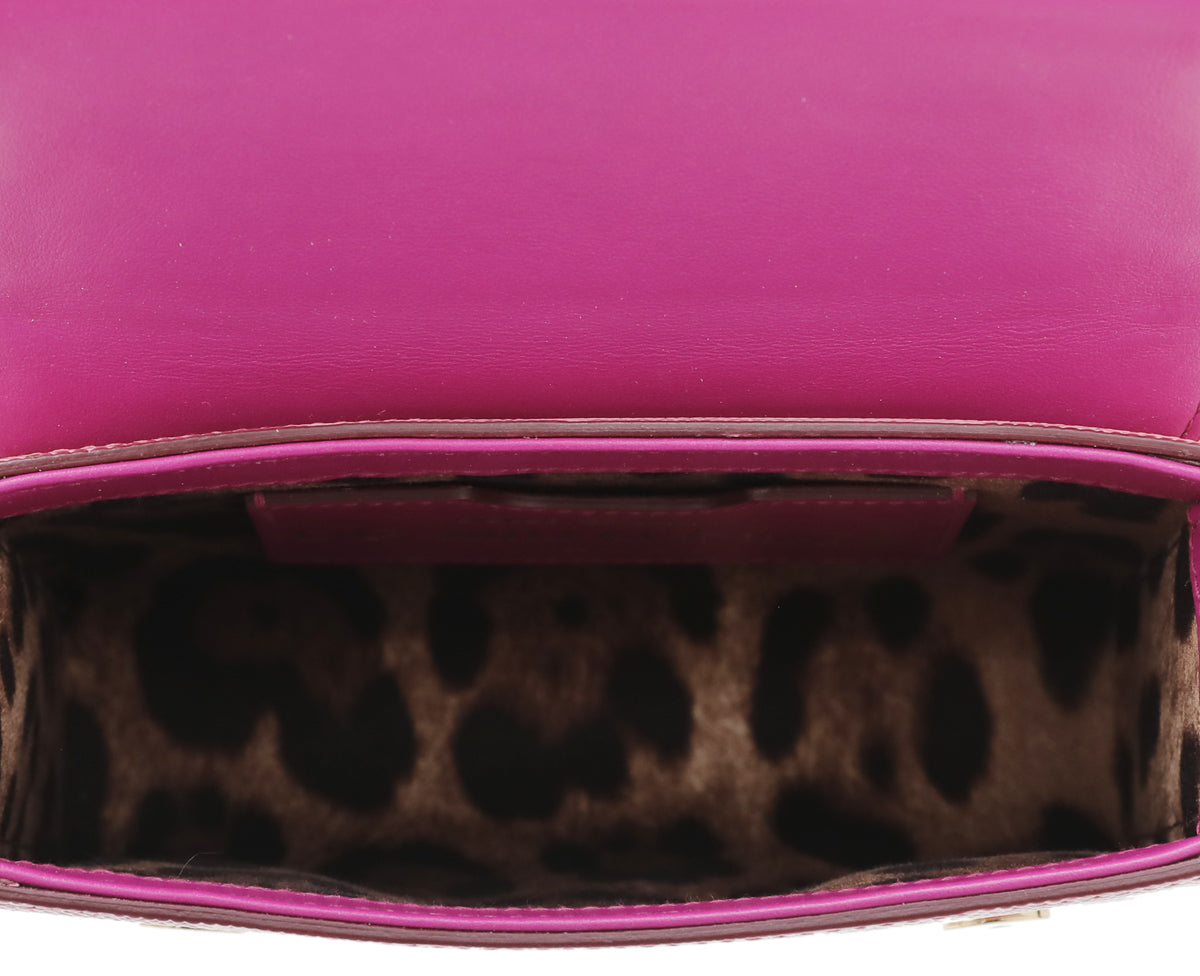 Dolce & Gabbana Bicolor DG Millennials Fabric Dot Crossbody Bag-Dolce & Gabbana-THE CLOSET