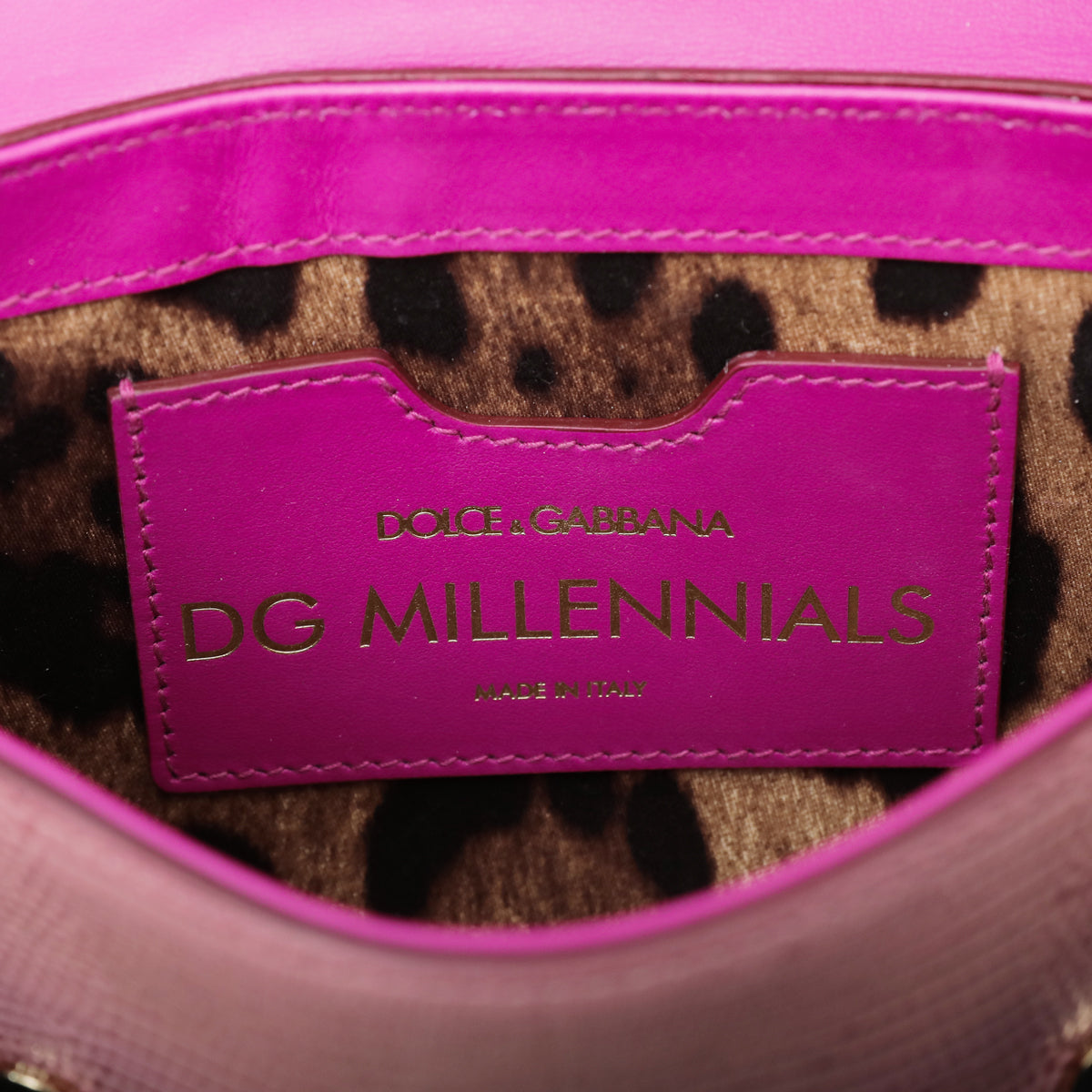 Dolce & Gabbana Bicolor DG Millennials Fabric Dot Crossbody Bag