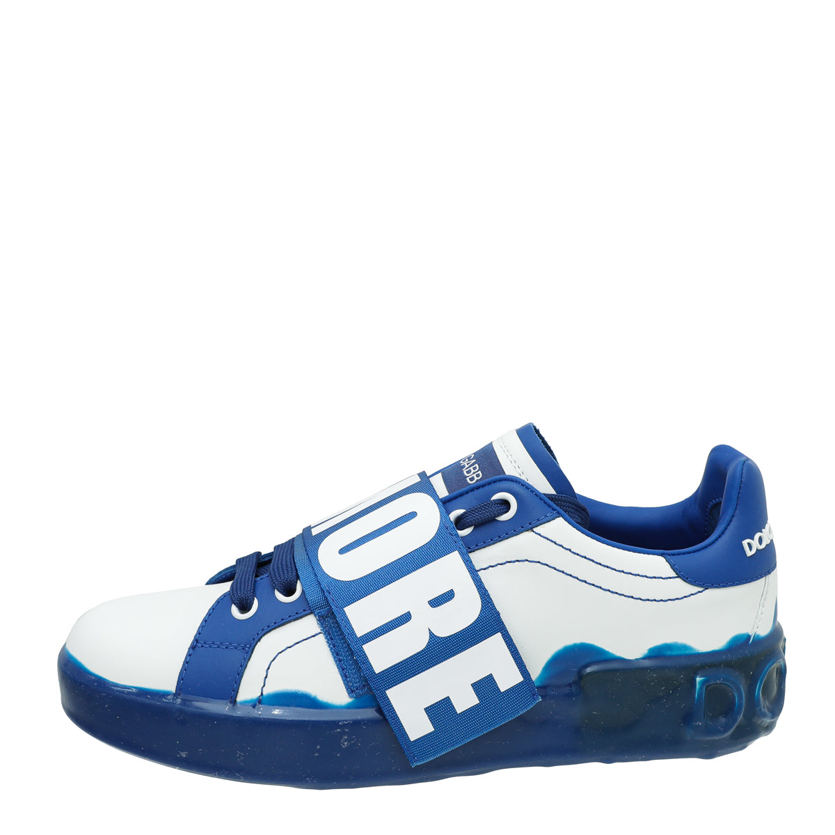 Dolce & Gabbana Bicolor DG Rules Heart Portofino Sneaker 38-Dolce & Gabbana-THE CLOSET