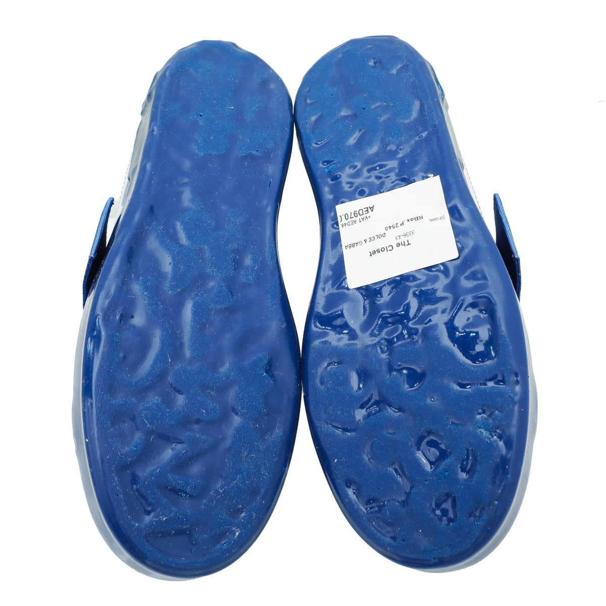 Dolce & Gabbana Bicolor DG Rules Heart Portofino Sneaker 38-Dolce & Gabbana-THE CLOSET