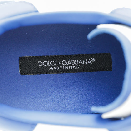 Dolce & Gabbana Bicolor DG Rules Heart Portofino Sneaker 38