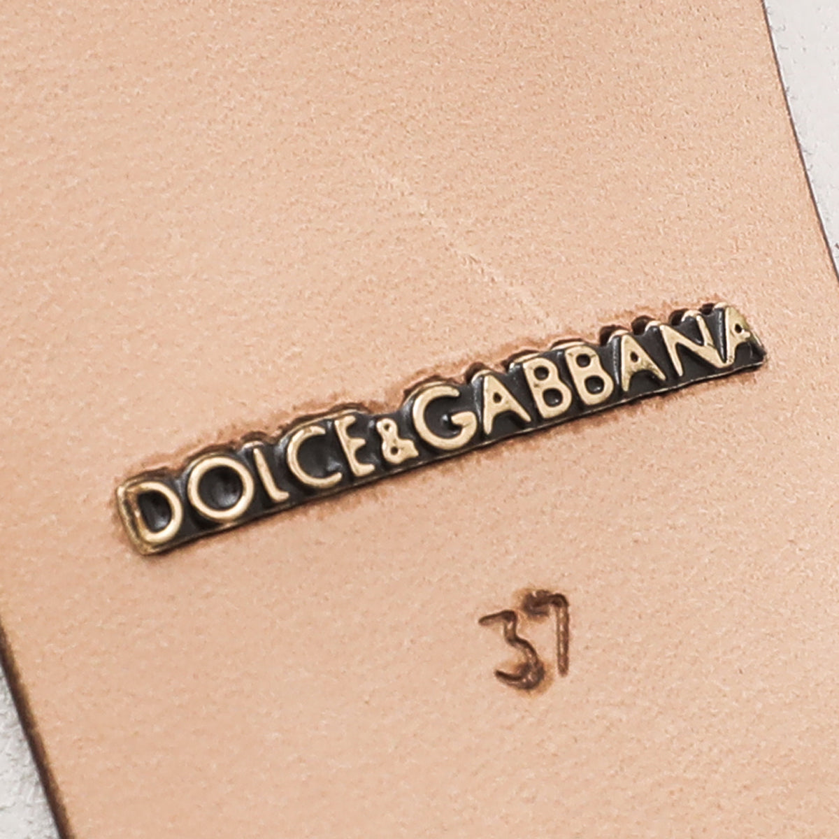 Dolce & Gabbana White Multicolor Kate Platform Embellished Pump 37