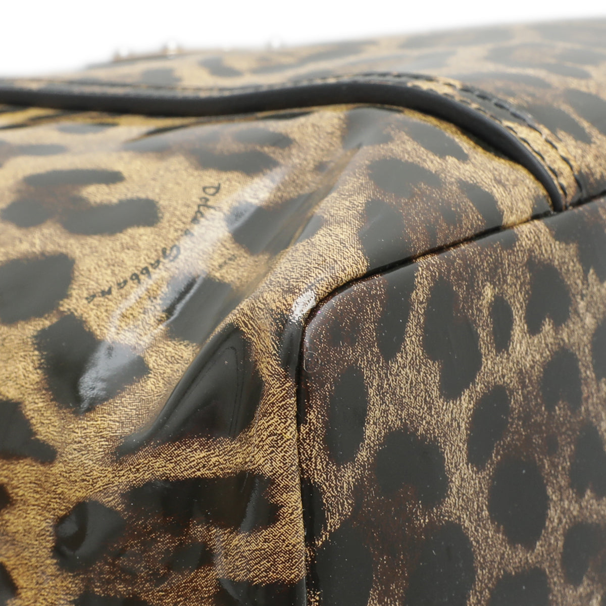 Dolce & Gabbana Bicolor Leopard Print Miss Escape Tassel Tote Bag-Christian Dior-THE CLOSET