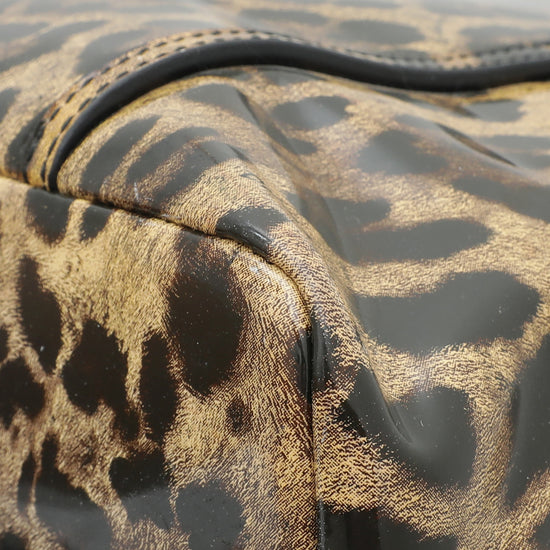 Dolce & Gabbana Leopard Print Tote