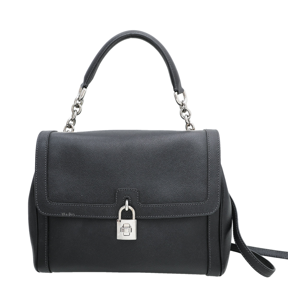 Dolce & Gabbana Black Padlock Shoulder Bag-Christian Dior-THE CLOSET