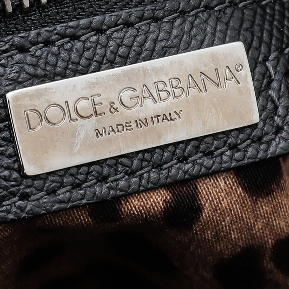 Dolce & Gabbana Black Padlock Shoulder Bag-Christian Dior-THE CLOSET