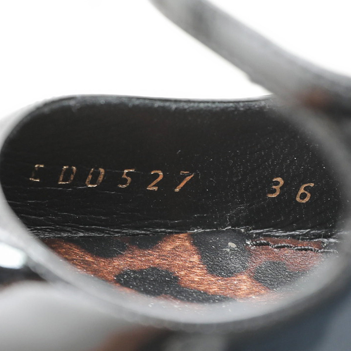 Dolce & Gabbana Black Triple Strap Pump 36-Dolce & Gabbana-THE CLOSET