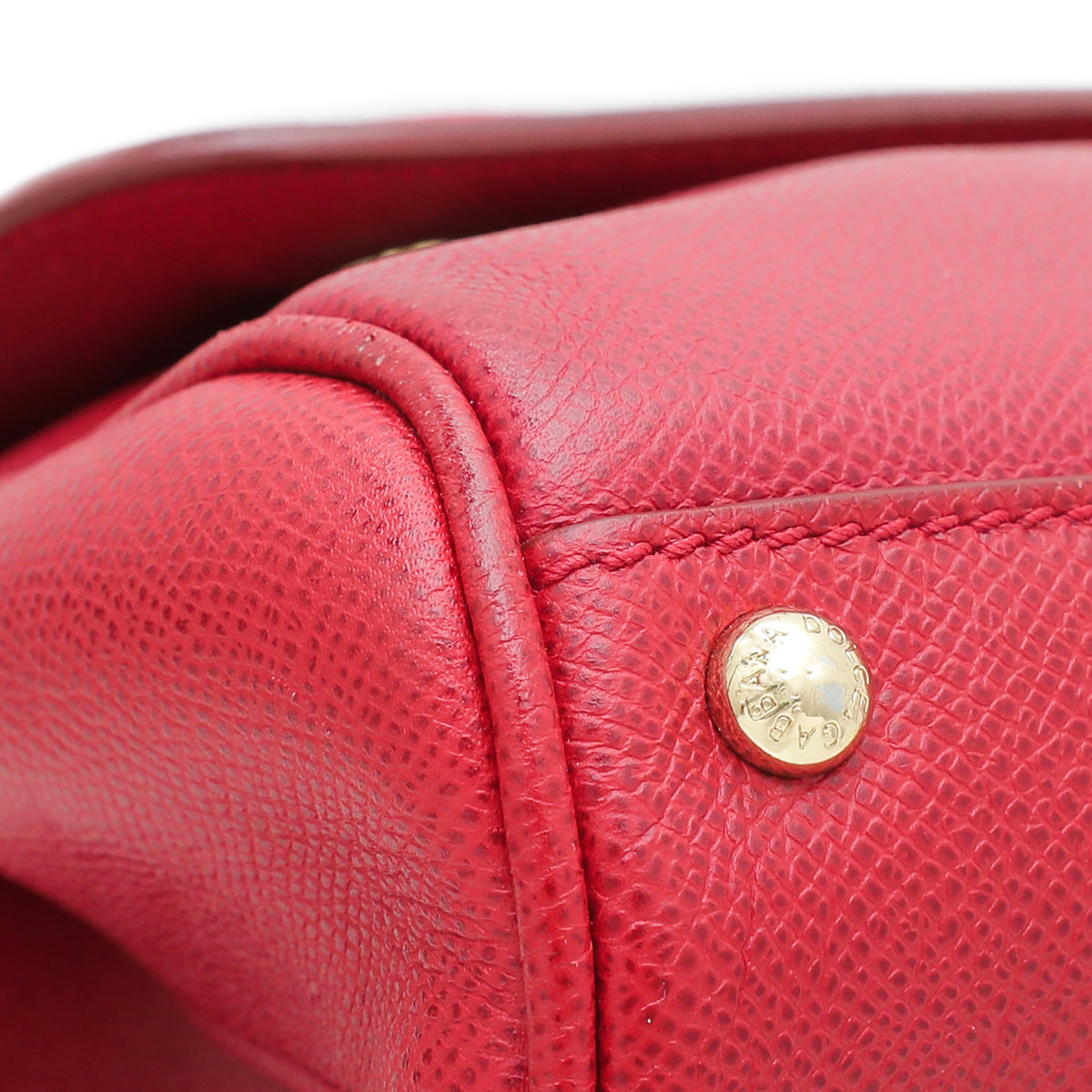 Dolce & Gabbana Red Sicily Medium Bag