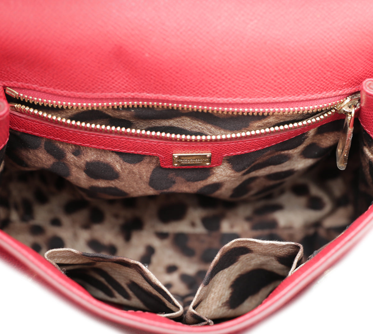 Dolce & Gabbana Red Sicily Medium Bag-Dolce & Gabbana-THE CLOSET